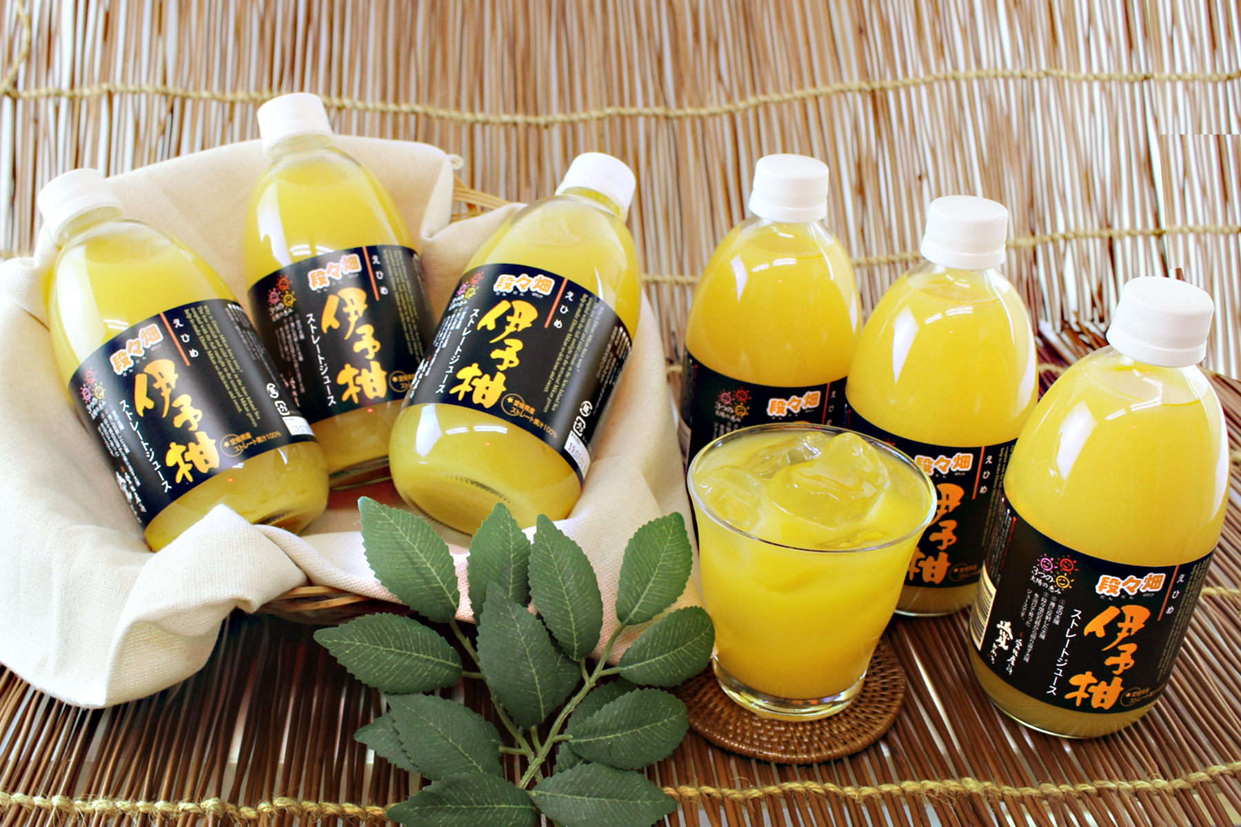 愛媛県産100％ストレート果汁ジュース いよかんジュース